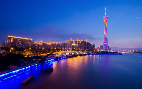 Canton Tower – tháp truyền hình cao nhất Trung Quốc