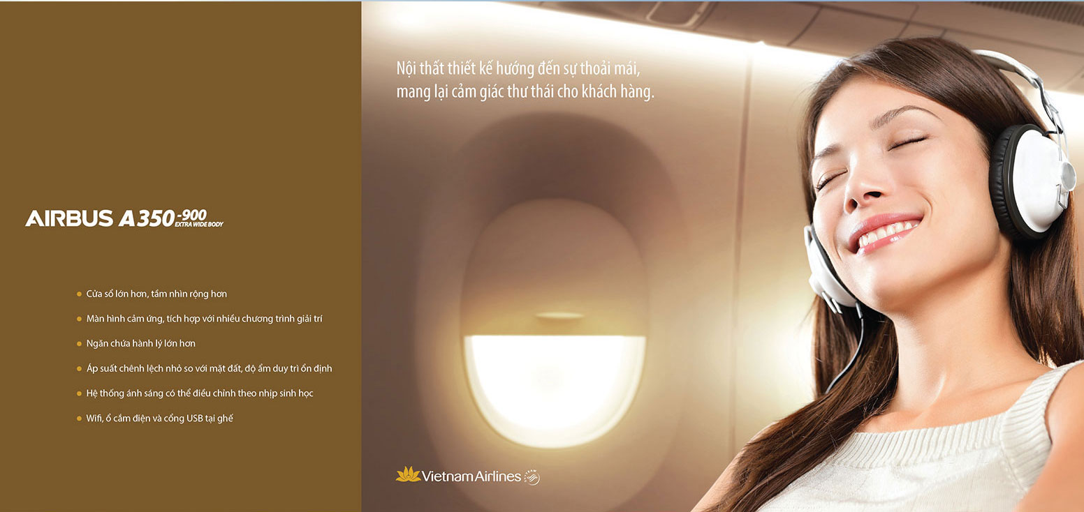 Hình ảnh Vietnam Airlines công bố hình ảnh sang trọng bên trong A350