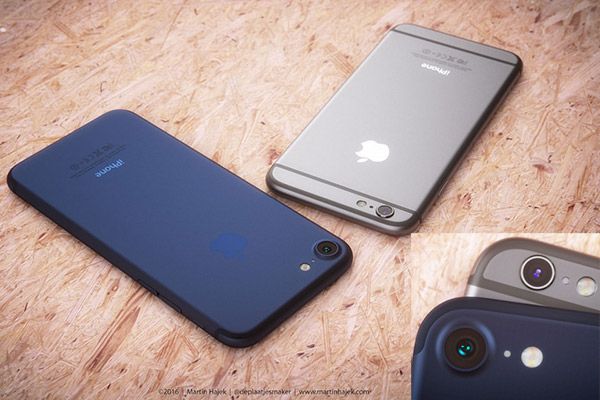 Hình ảnh iPhone 7 và 7 Pro màu mới phiên bản mới hoành tráng