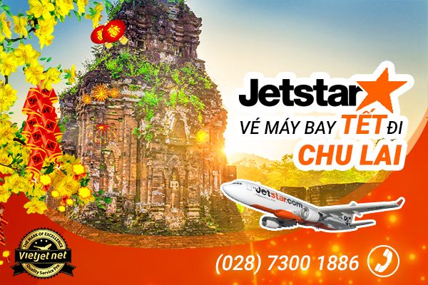 Vé máy bay tết đi Chu Lai Jetstar 2018