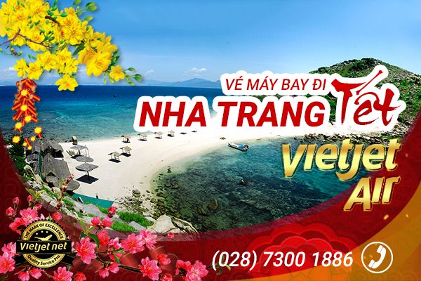 Vé máy bay Tết đi Nha Trang Vietjet 2018