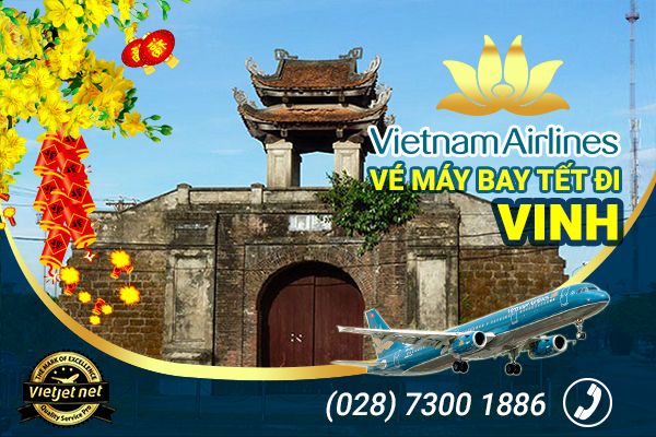 Vé máy bay Tết đi Vinh 2018 Vietnam Airlines