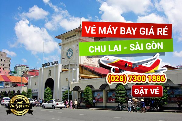 Vé máy bay Chu Lai đi Sài Gòn giá rẻ