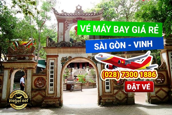 Vé máy bay Sài Gòn Vinh giá rẻ