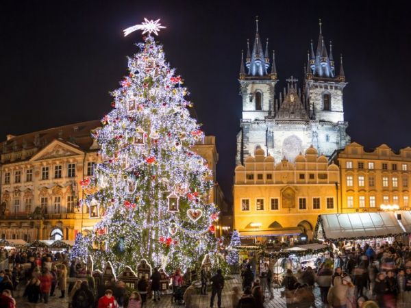 Cây thông Noel tại Prague - Cộng hòa Czech