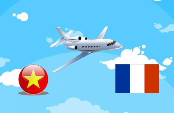 thời gian bay từ Việt Nam sang Pháp