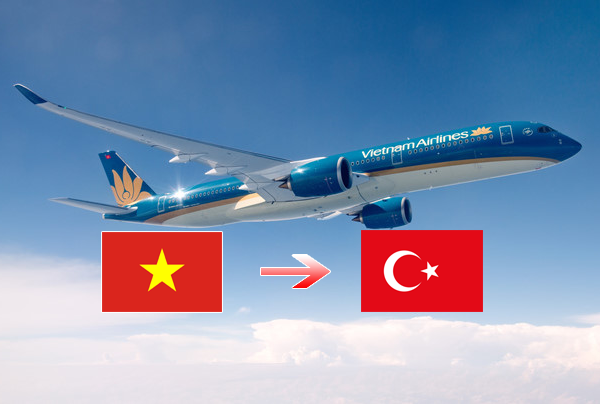 Thời gian bay từ Việt Nam sang Thổ Nhĩ Kỳ