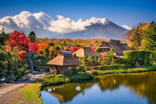 Nhật Bản là đất nước có diện tích rừng và núi rất lớn