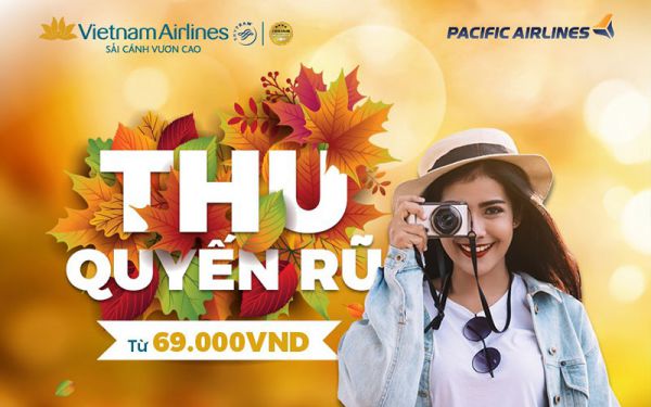 Khuyến mãi Thu quyến rũ Vietnam Airlines 2020