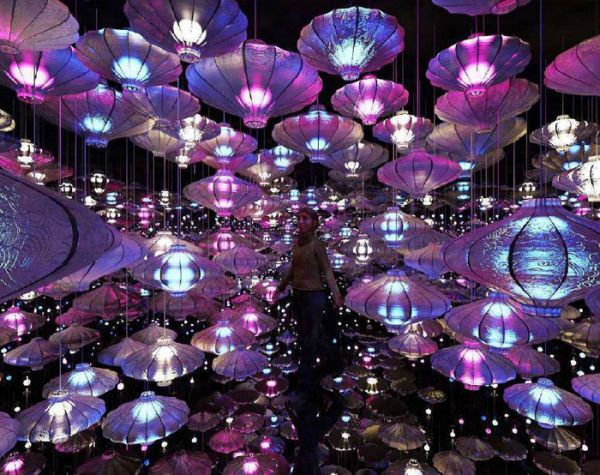 Không gian đầy huyền ảo của khu vườn ánh sáng Lumiere Đà Lạt