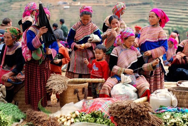 Chợ phiên Bắc Hà - Lào Cai