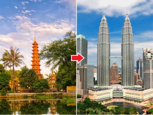 Thời gian bay từ Hà Nội đến Kuala Lumpur mất bao lâu