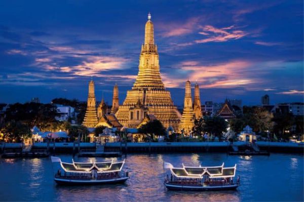Du thuyền sông Chao Phraya - ngắm toàn cảnh Bangkok