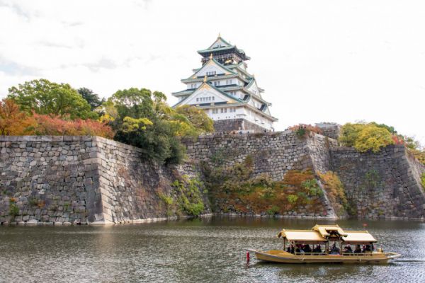 Đến thành phố cổ Osaka nhớ ghé thăm công viên lâu đài Osaka