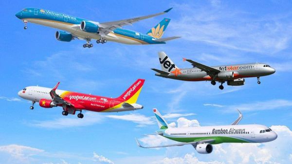 Các hãng hàng không khai thác vé máy bay Tết 2021