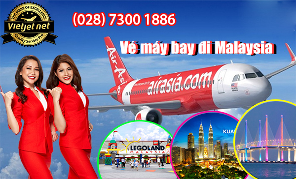 Đặt vé máy bay đi Malaysia tại Vietjet (.net)