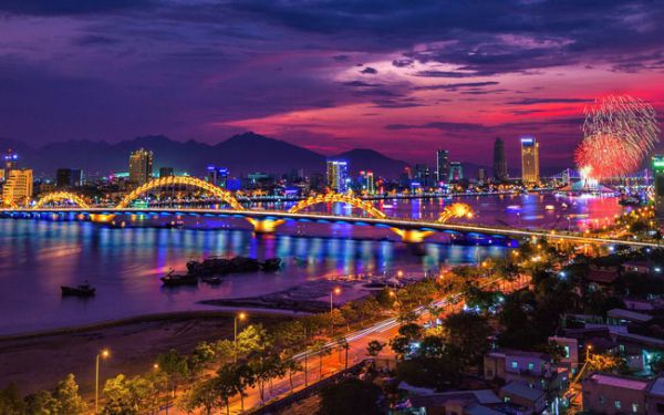 Thành phố Đà Nẵng về đêm