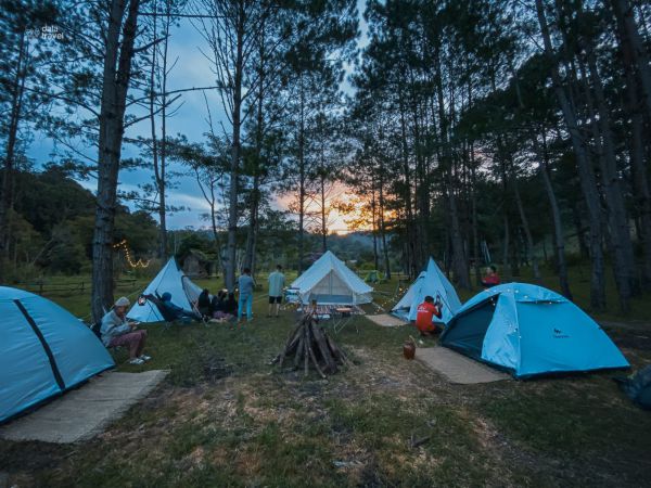 Cắm trại qua đêm tại Đà Lạt