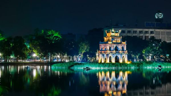 Tháp Rùa - Hồ Hoàn Kiếm - biểu tượng của Hà Nội