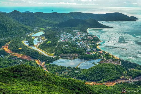 Vườn quốc gia Côn Đảo nhìn từ trên cao
