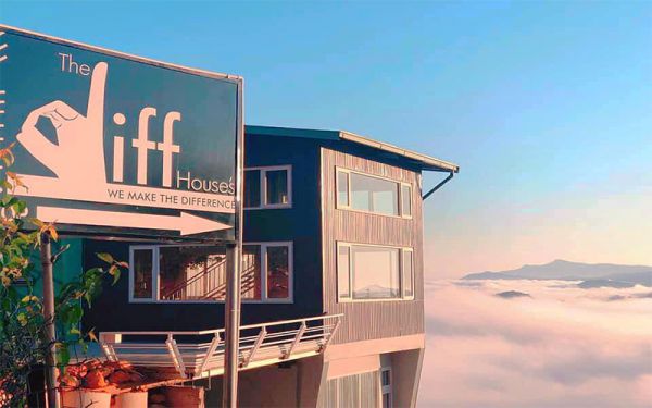 The Diff House’s là địa điểm săn mây nổi tiếng tại Đà Lạt (Ảnh sưu tầm)