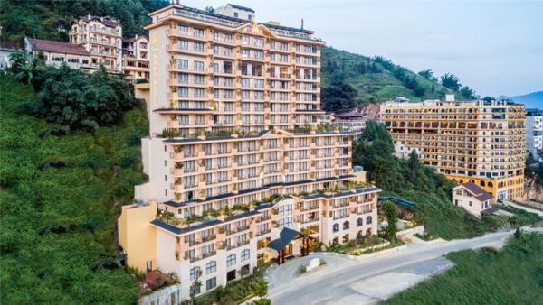 Khách sạn KK Sapa có view núi Fansipan hùng vĩ và thung lũng Mường Hoa tuyệt đẹp