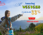 Amazing Weekend – Đặt vé ưu đãi cuối tuần cùng Bamboo Airways