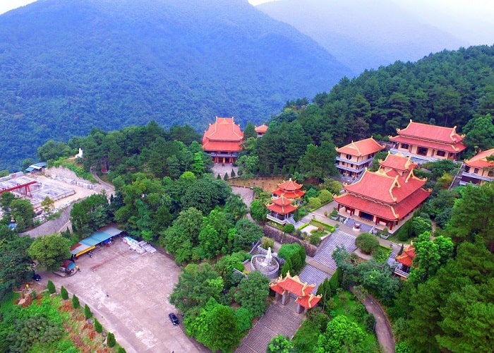 Toàn cảnh Thiền viện Trúc Lâm Tây Thiên