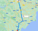 Khoảng cách từ Hà Nội đến Thanh Hoá bao nhiêu km?
