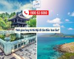 Thời gian bay từ Hà Nội đến Côn Đảo mất bao lâu?