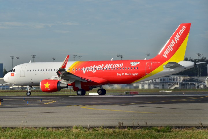 Vietjet Air là hãng hàng không duy nhất đang khai thác vé máy bay Vân Đồn Cần Thơ 