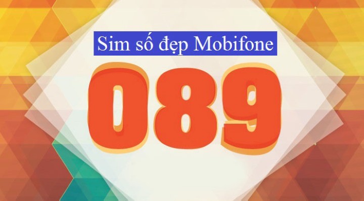 Đầu số 089 là một trong những đầu số của nhà mạng MobiFone