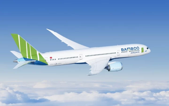 Vé máy cất cánh giá cả tương đối mềm Bamboo Airways