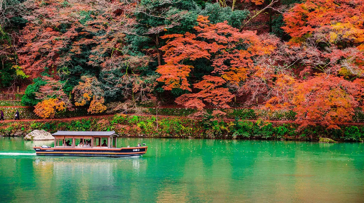 Thưởng ngoạn cảnh sắc tuyệt đẹp ở công viên Arashiyama