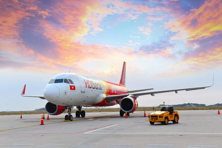 Hãng hàng không Vietjet Air đang khai thác vé máy bay đi Thái Lan từ Việt Nam 