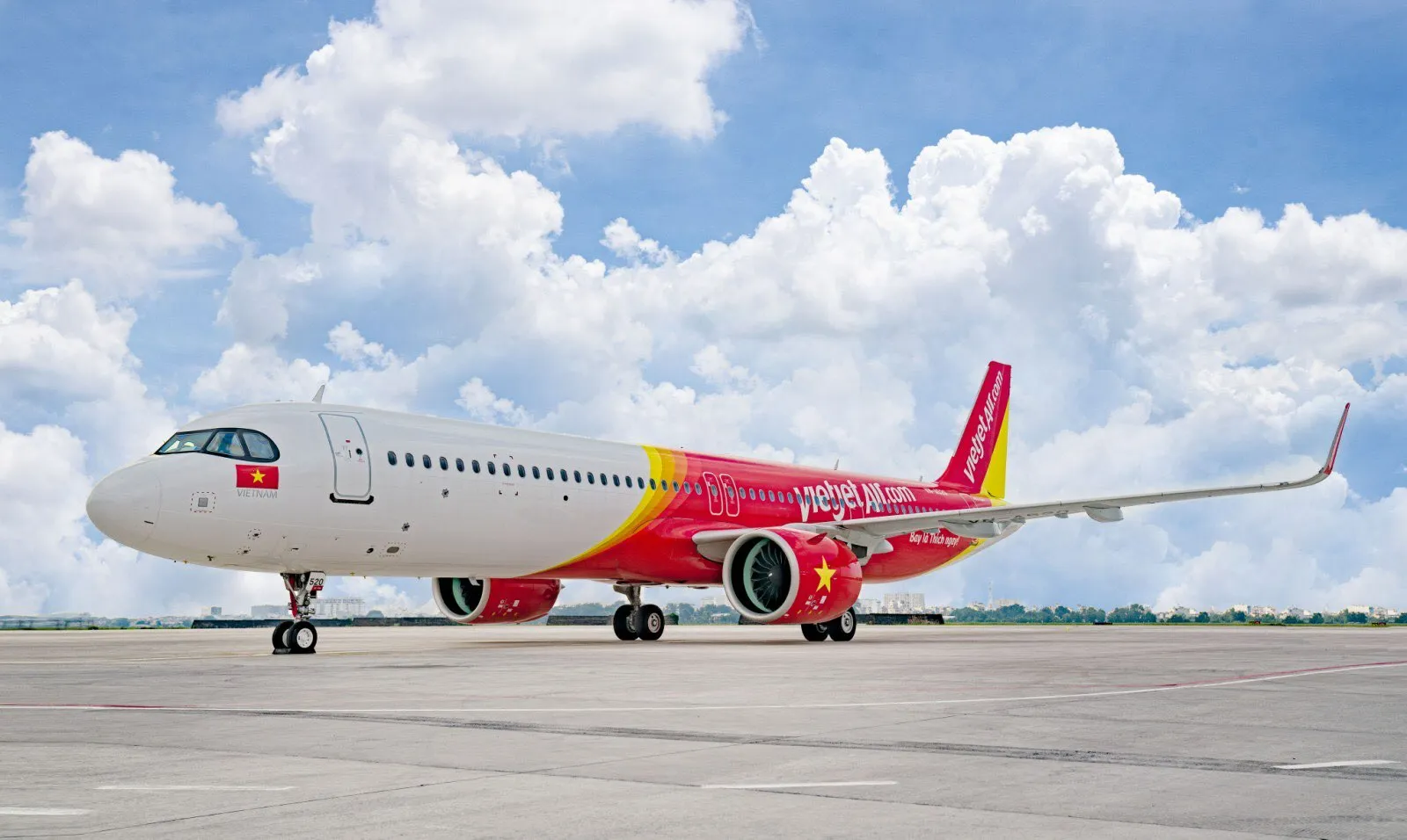 Vietjet là một trong những hãng hàng không giá rẻ khai thác đường bay Đà Nẵng đi Cần Thơ