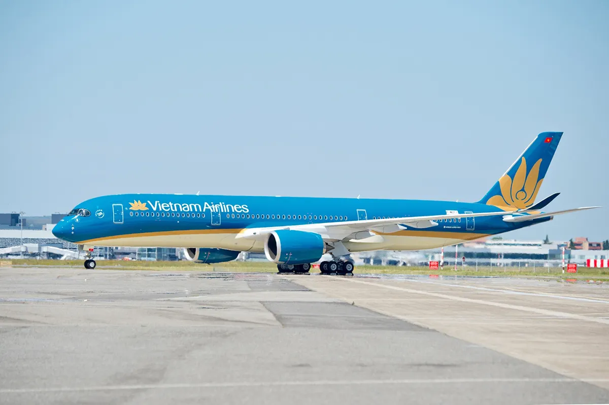 Vietnam Airlines là một trong những hãng hàng không khai thác chặng bay đi Anh