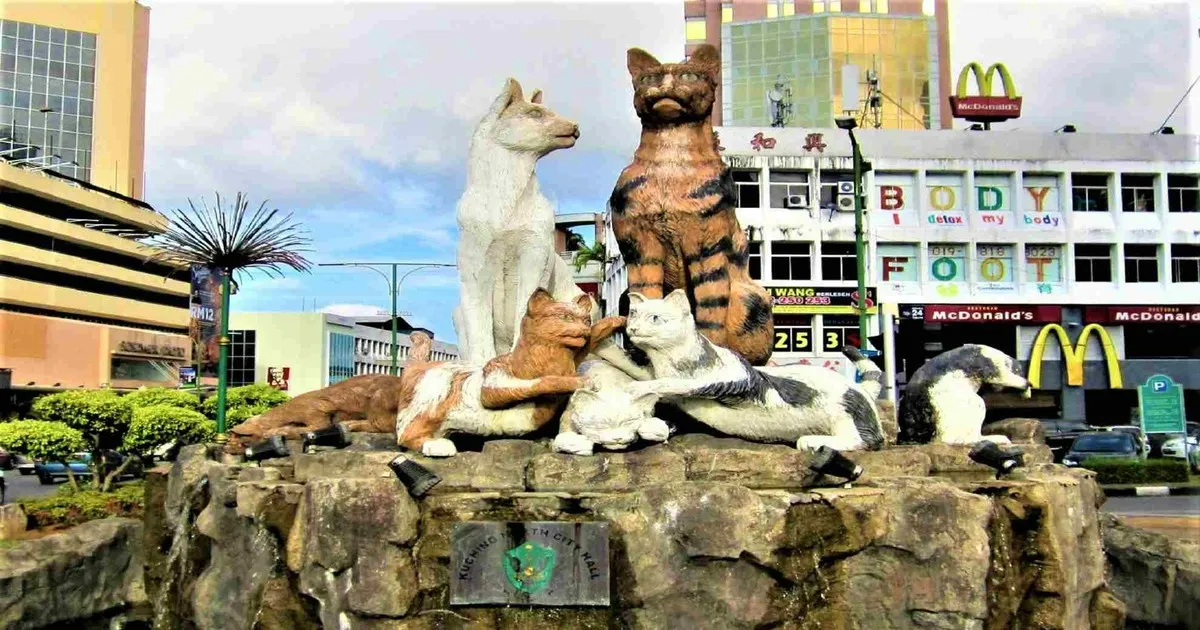 Khám phá thành phố "Mèo" độc đáo ở Malaysia